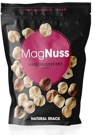 MagNuss Haselnüsse| geröstete Haselnusskerne, 200g | vegan, glutenfrei