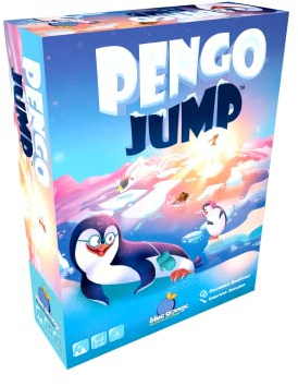 Blue Orange | Pengo Jump | Familienspiel | Alter 6+ | 1-4 Spieler | 10 Minuten Spielzeit