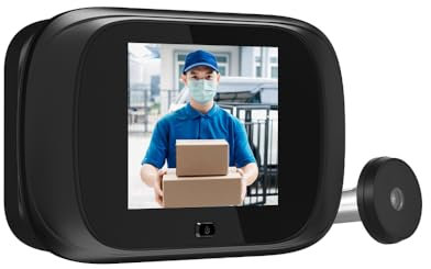 YIWEOG Digital Door Viewer Front Door Peephole Camera 2.8-inch Color Display Sn Monitor 90 Degree Wide Angle Home Visual Doorbell Peephole Viewer for Home Apartment System