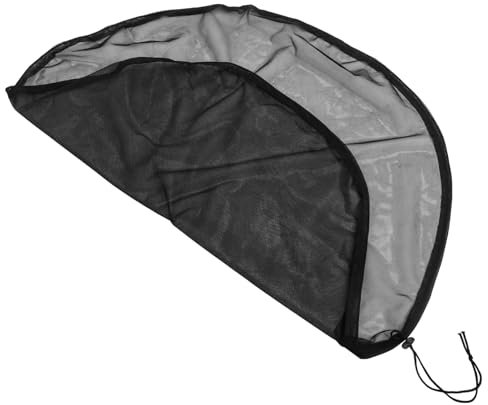 KONTONTY Housse De Seau Extérieure en Maille Résistante pour Jardin Et Récupération d'eau, Filet De Protection Anti-Insectes Et Feuilles, Couvercle De Seau Réutilisable pour Baril De Pluie