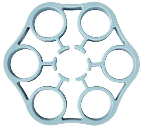 Lainiaoly Silikon Eierhalter Eier Dampfgarer Für Töpfe, Lebensmittelechter Silikon-Dampfgarer, Hitzebeständige Küchengeräte, Topfzubehör