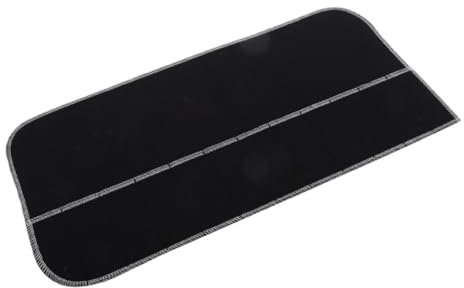 SOLUSTRE Silver Storage Bags Jewelry Anti Tarnish Bag Silver Protector Cloth Pouch Silverware Polishing Storage Pouch for Home Kitchen Tableware Tool Supplies Black