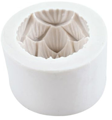 DOITOOL Lotusform Seifenform natürlich Formen für Kuchengussform Kuchenform Lotus Schimmel handgefertigte Form silikonform selber machen Backform Lotus DIY Form Kieselgel Zufällige Farbe