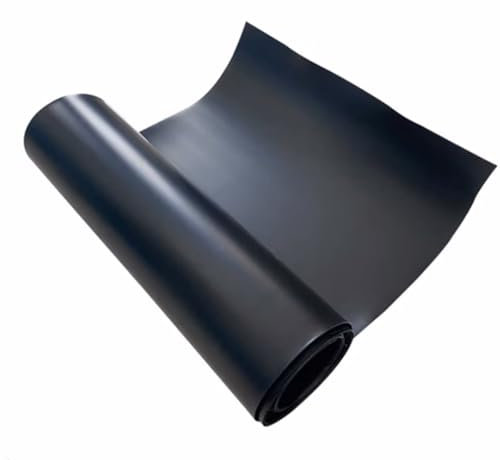 Strapazierfähige 0,12 mm HDPE wasserdichte Teichfolie Membran Fischteich & Wasserfall Abdeckung für Gartenbrunnen – mehrere (6,0 x 16,0 m)