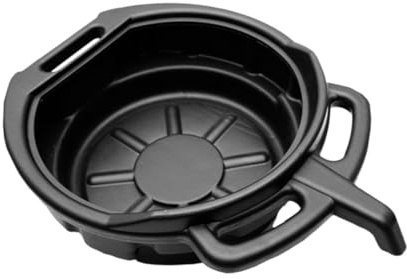 Hemobllo Bacinella Scarico Olio per Auto Contenitore Raccolta Usati Vaschetta Compatta per Manutenzione e Pulizia Parti Meccaniche per Meccanici e Fai da Te