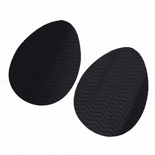 Annadue Cuscinetto Antiscivolo per Scarpe, Impugnatura Autoadesiva per Tacchi, Protezione Suola Resistente all'usura, Accessori per Scarpe Antiscivolo per da Donna e Uomo (testa rotonda)