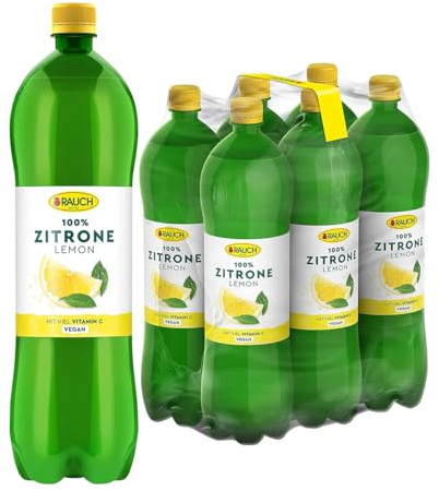 Rauch Culinary Zitronensaft 100 % aus Konzentrat, 6er Vorratspack (6 x 1 l)