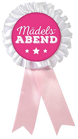 Frau WunderVoll® 6 JGA Orden PINK, MÄDELSABEND/junggesellenabschied, Mädchen, Braut, Hochzeit, JGA Deko, JGA Accessoires, Mädelsabend, Schleier, Traumbraut