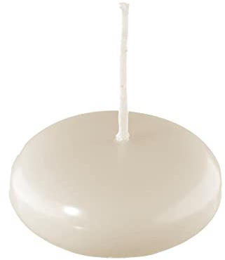Unbekannt Kerzen, XXL Schwimmkerzen Champagner 4 x 8 cm, 8 Stück