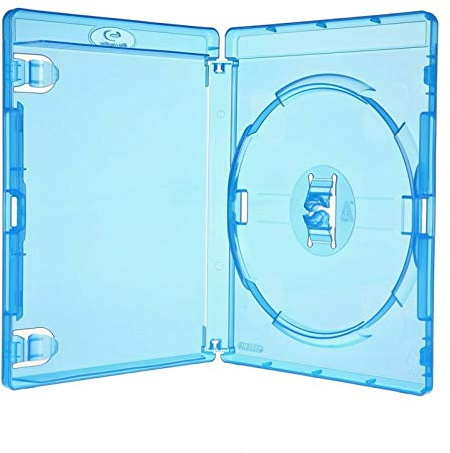 Amaray Blu-Ray Hüllen, 14 mm dick, Standardgröße, 50 Stück