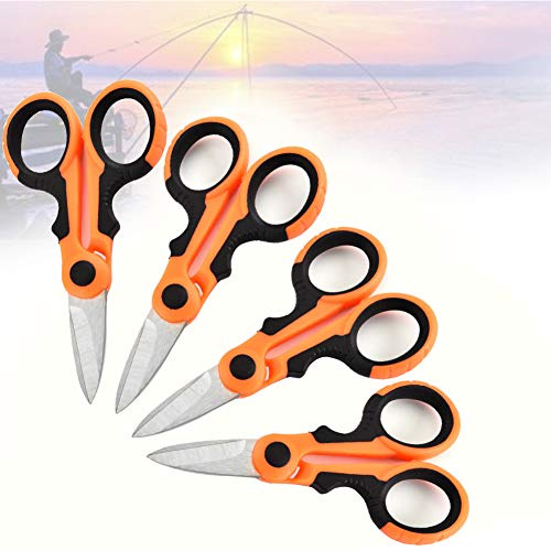 XYDZ 4PCS Fiber Cable Cutter Scissors for Fiber Optic Shears, Fishing Special Scissors, Special Scissors for Electricians, for Cut Electrical Wire