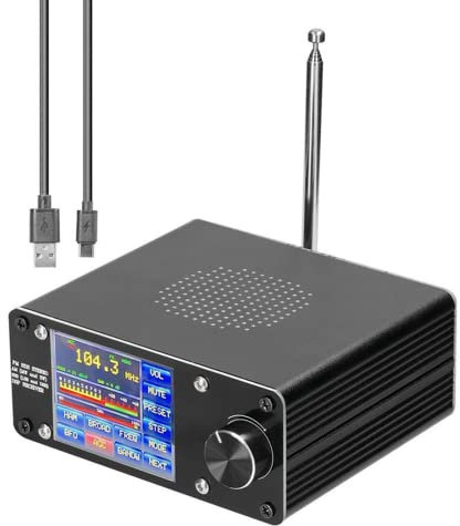 RANRAO Mobiler Transceiver, für DSP Radio Receiver ATS-100 SI4732/SI4735 Full Band Radio Receiver FM LW (MW & SW) SSB (LSB & USB)