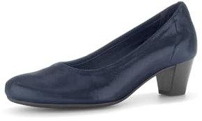 Gabor Klassiska pumps, dam klackskor, Nattblå 36, 44 EU bred
