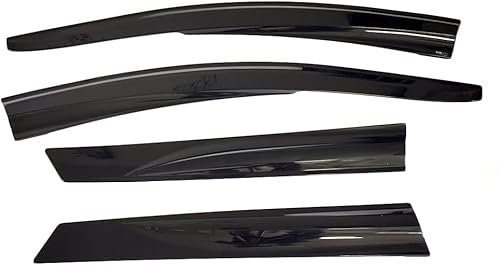 WUYJUN Regenabweiser für Dacia Duster 2017-2024, Autofenster Regenschutz Deflektoren Schutz vor Wind und Regen Windabweiser Autoteile Windabweiser