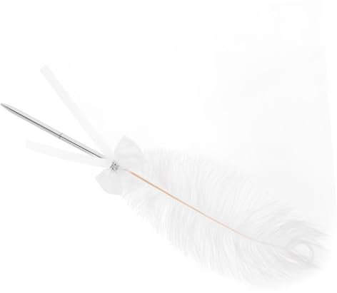 Sewroro Eleganter Feder-signierstift Für Hochzeiten Und Partys Kreativer Füllfederhalter Für Gästebücher Dekorativer Schreibstift Aus Hochwertigem Material Für Besondere Anlässe
