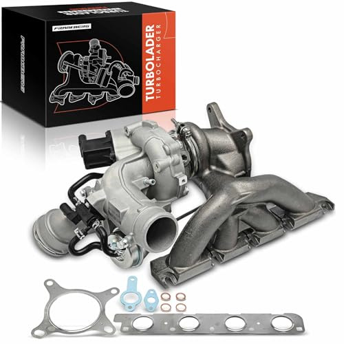 Frankberg Turbolader Abgasturbolader mit Dichtungen Benzin Kompatibel mit Golf VI 5K1 1.8 TSI 1.8L 2009-2011 P.a.s.s.a.t 3C2 1.8 TSI 1.8L 2007-2010 Replace# 06J145702G