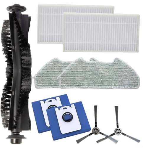 HOHOVYVY Wichtigsten Seite Pinsel Filter Mopp Tuch Staub Tasche Kit Für BObsweep Für Dustin(A)