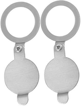 SHINEOFI 2stücke Türspion-abdeckung Aus Kupfer Für Katzenaugenabdeckung Augenabdeckung Für Sicherheitstüren Abdeckung Für Türspion Protection Von Privatsphäre Einfache Installation Für Haus