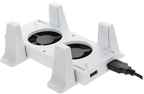 Holibanna 1satz Kühlventilator Mit Ständer Stufige Geschwindigkeitsregelung Usb-anschlüsse Für Datenübertragung Und Aufladen Geeignet Für Effektive Wärmeableitung