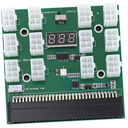 SHINEOFI Mining- -netzteilplatine Gpu-Board-Adapter Netzteiladapter Mining-gpu- Mehrfach-