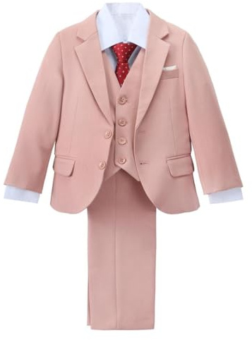Lito Angels 5-delat set för barn, kamel, 2–3 år, 92 98, Rosa, 5 anni