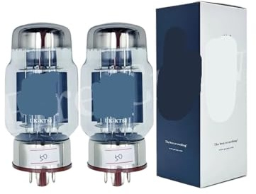 JEQGDLUI Tubo a Vuoto UK-KT88 UKKT88 HiFi Audio Tubo aggiornamento EL34 KT88 KT120 KT66 6550 KT100 KT77 Amplificatore valvolare Corrispondente(1Pair Matched)
