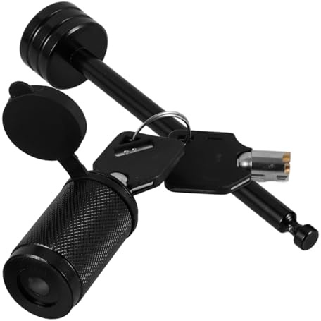 Cabilock Serratura Trailer Antifurto in Metallo per Gancio Traino Facile da Installare Resistente per Protezione Veicoli e Rimorchi