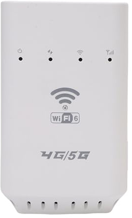 Asixxsix WiFi 6 Router wireless, 4G 300Mbps sostituisce il router wireless con slot per scheda SIM, interfaccia WAN LAN, copertura 6.500 m2 e 32 dispositivi, alimentato da tipo C