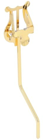 Jeffergarden Lira da Marcia per Sassofono, Supporto per Clamp/Holder per Spartiti per Sax Tenore Alto in Lega d'oro per Esibizioni e Prove della Band