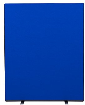 Panelwarehouse 1200mm Wide Nyloop Office Partition Screen - 3 Heights & 10 Colours (Blue, 1200mm W x 1500mm H)
