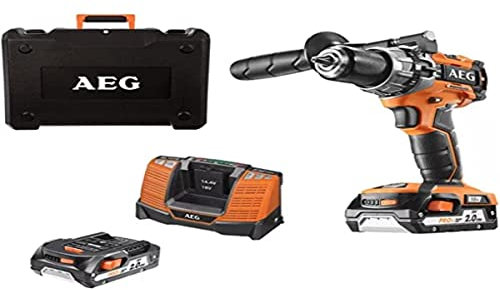 Trapano a percussione compatto motore brushless 2 x 2,0Ah 60Nm
