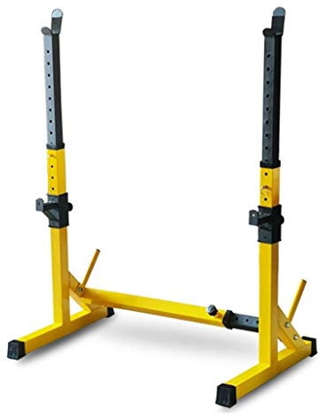 Knäböj dragbänk tryckbänk flera sätt att träna multifunktionell hylla inomhus gym hem styrketräning stöd