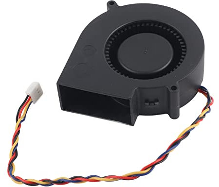 Duokon BBQ Fan Air Blower for Barbecue Picnic Camping Fire Charcoal Starter 12V 2.94A Black Color Low Running Noise BBQ Fan