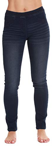Just Love Denim Wash Jeggings for Women 6775-DKDEN-3X