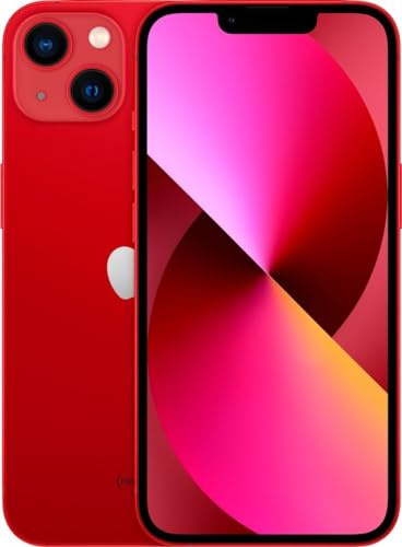 Apple iPhone 13, 256GB, (PRODUCT)RED - Unlocked (Renewed)