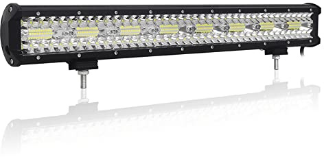 Willpower Led Lichtleiste Balken 12V 24V 23 480W für Auto Offroad KFZ | Lightbar Arbeitsscheinwerfer Scheinwerfer, 6000K Weiß, IP67 Wasserdicht, Beleuchtung für Traktor ATV Boot Quad Fahrzeuge