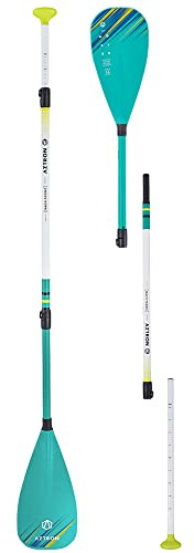 AZTRON Mach Glass/Carbon, SUP Paddel Unisex Erwachsene, Grün, L