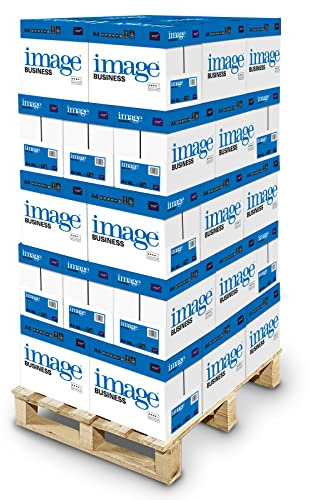 Image Business Kopierpapier 80g/m², A4, CIE 161 weiß, FSC mix credit - 40 Kartons, 200 Packungen, 100000 Blatt - Palette
