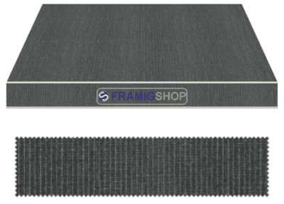 FRAMIG Telo di Ricambio per Tende da Sole Tempotest Parà Seta CRUDA, su Misura Cucito o saldato, con Pieghe Laterali, tondino Inferiore e Superiore da Ø7mm. con o Senza mantovana. (1330/512)