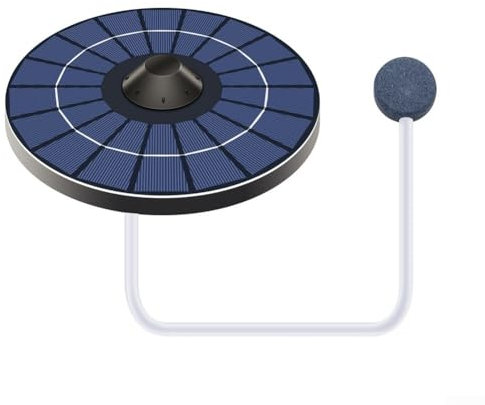 Pompe pour fontaine, aérateur de bassin avec tuyau d'air et pierre à bulles pour étang, piscine, bain d'oiseaux, fontaines, aquariums et aquariums