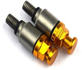 Motorrad Gabelentlüfter Für CR125 CR250 1989-2007 Motorrad-Entlüftungsventil Für Vorderradgabel(Gold)