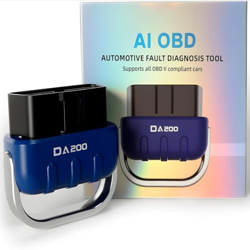 GUOMIS Obd2 diagnosegerät,Diagnosegerät Auto,Obd2 Bluetooth Adapter,OBD2 Diagnosegerät Auto Scanner Alle System Scan,10 Sprachen,für iOS und Android
