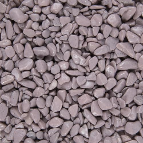 Eurosand 2.0 GmbH Aquarienkies Pink 5–12 mm – 5 kg Farbiger Dekokies für Aquarium – Bodengrund für Aquascaping