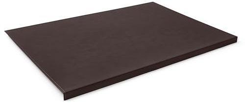 Eglooh - Calliope - Schreibtischunterlage Leder mit Kantenschutz - Desk Mat Groß & Rutschfest - Home Office Zubehör Made in Italy