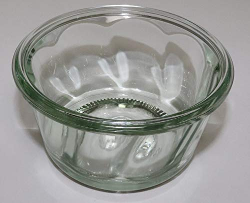 Weck Glas 6 280ml Gugelhupf Form RR100 mit Auswahl Zubehör im Original Weck Karton (Mit Glasdeckel, Ringen und Klammern)