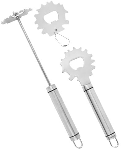 POPETPOP 3pièces Grattoir Nettoyant Barbecue Acier Inoxydable Outil Nettoyage Gril Polyvalent avec Design Ergonomique Racloir Résistant pour Barbecue