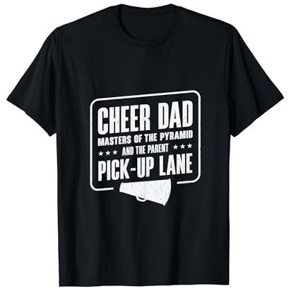 Cheer Dad Cheerleader Cheerleading Dad T-Shirt