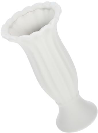 PRETYZOOM Roman Column Style Ceramic Vase Home Office Decor Flower Arrangement Table Decorative Centerpiece