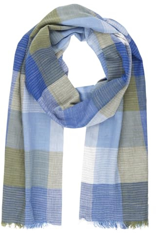 LINDENMANN Schal Herren/Textil-Schal Herren blau