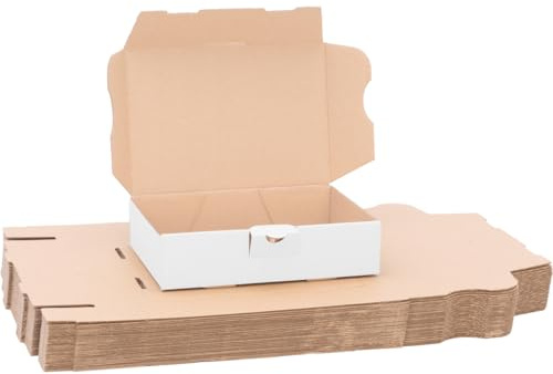 förpackning maxibrevlådor 180 x 130 x 45 mm maxibrev vit MB 2 innermått 170 x 125 x 41 mm frakt post vikbar låda fraktlåda bokförsändelse – perfekt för frakt 50 stycken